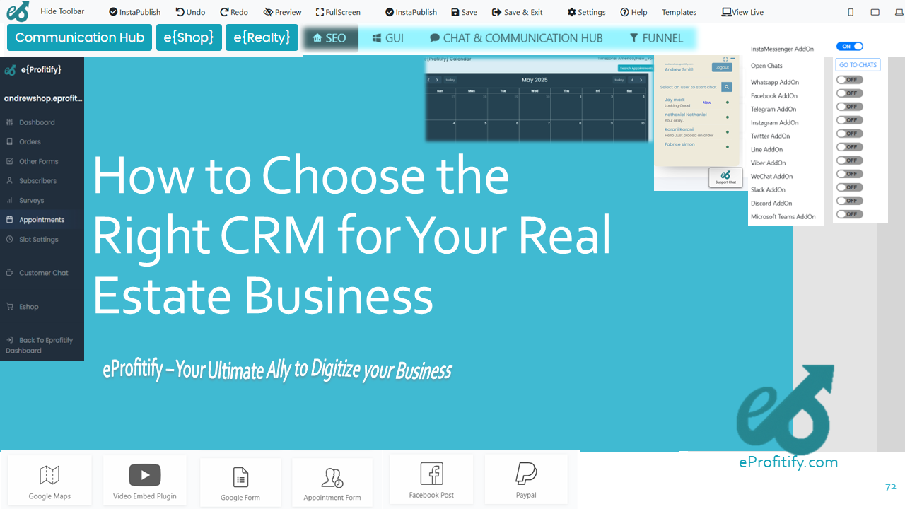 How to Choose the Right CRM for Your Real Estate Business